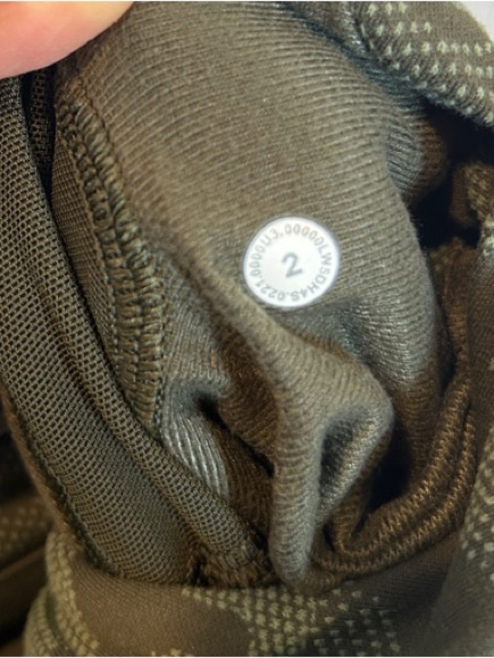 Lululemon Ready Olive Green Camo Jogger Pants size 2 - Picture 7 of 7